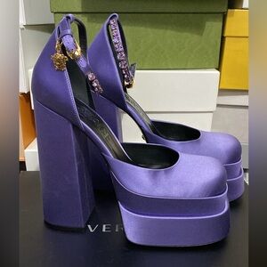 VERSACE Purple Aevitas in Size 41